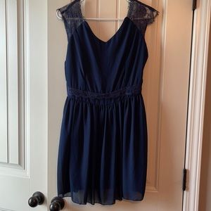 Baby blue dress
